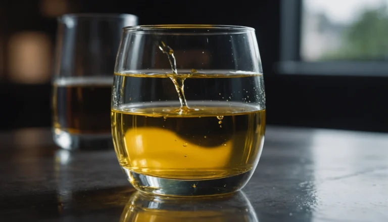 mélange entre un liquide huileux et aqueux